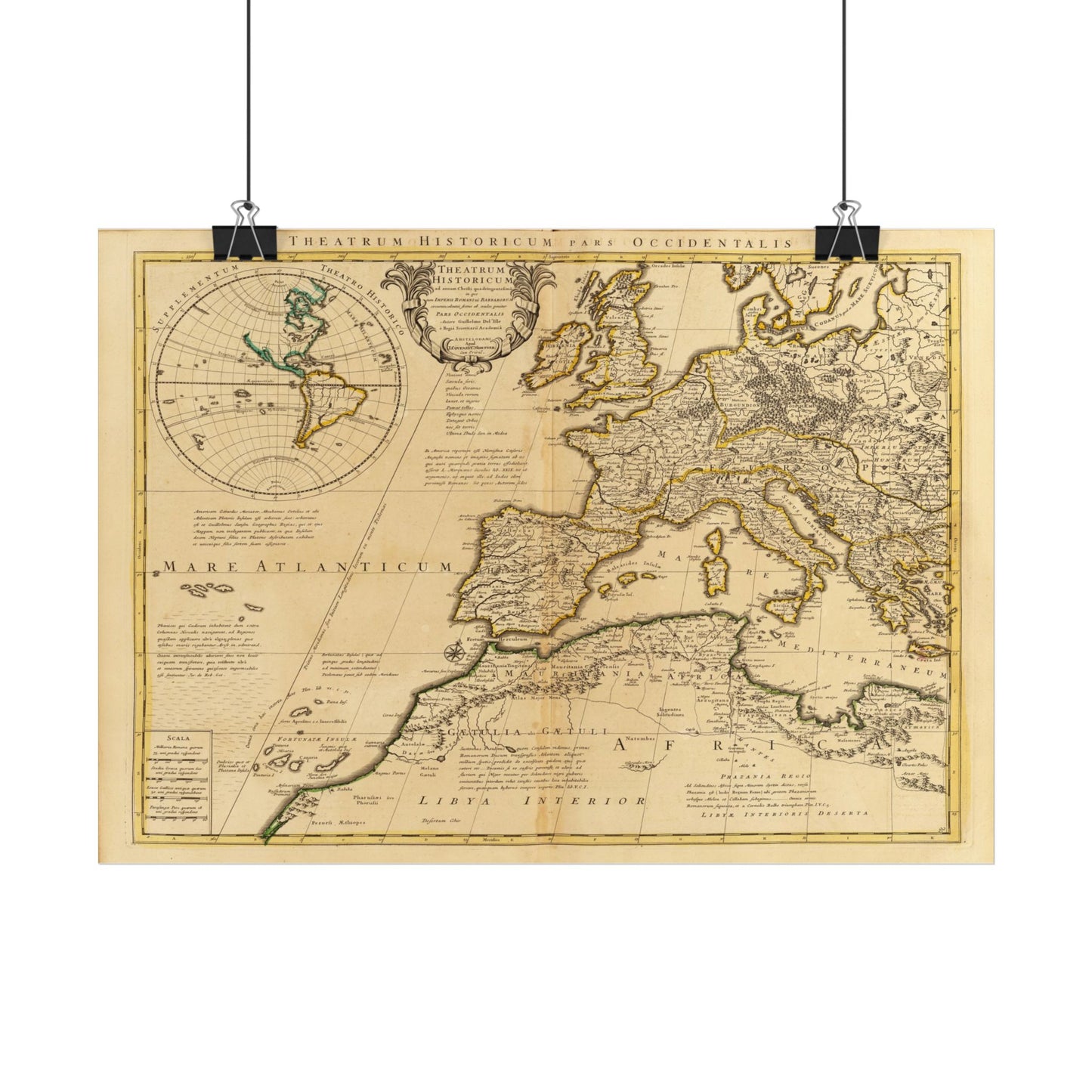 Antique Map of the Roman Empire (1742) — Covens & Mortier, Amsterdam